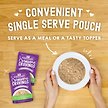 Show in main carousel: Stella & Chewy's Carnivore Cravings Duck & Chicken Flavored Shredded Wet Cat Food, 2.8-oz pouch, case of 12 slide 7 of 9