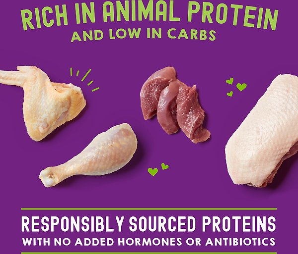 Show full view: Stella & Chewy's Carnivore Cravings Duck & Chicken Flavored Shredded Wet Cat Food, 2.8-oz pouch, case of 12 slide 4 of 9