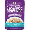 Show in main carousel: Stella & Chewy's Carnivore Cravings Salmon, Tuna & Mackerel Flavored Shredded Wet Cat Food, 2.8-oz pouch, case of 12 slide 1 of 9