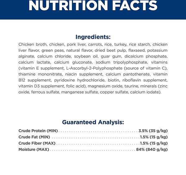 Show full view: Hill's Science Diet Adult Sensitive Stomach & Sensitive Skin Chicken & Rice Stew Wet Dog Food, 2.8-oz pouch, case of 24 slide 9 of 9