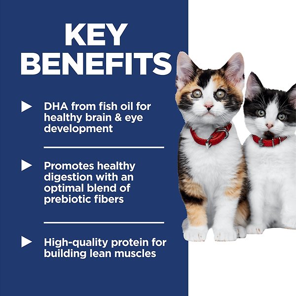 Show full view: Hill's Science Diet Kitten Chicken & Vegetables Stew Wet Cat Food, 2.8-oz pouch, case of 24 slide 5 of 9