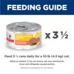 Show in main carousel: Hill's Science Diet Adult Urinary Hairball Control Vegetable & Salmon Stew Wet Cat Food, 2.9-oz can, case of 24 slide 8 of 9