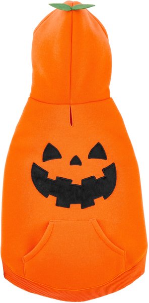 Show full view: Frisco Jack O' Lantern Pumpkin Dog & Cat Hoodie, XX-Large slide 3 of 8