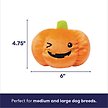 Show in main carousel: Frisco Halloween Pumpkin Plush Squeaky Dog Toy, Medium/Large slide 2 of 7