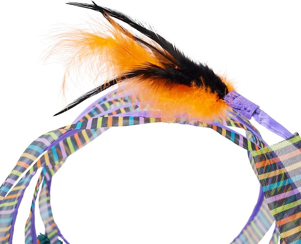 Show full view: Frisco Halloween Spiral Tunnel Cat Toy with Feathers, Silvervine & Catnip slide 4 of 7
