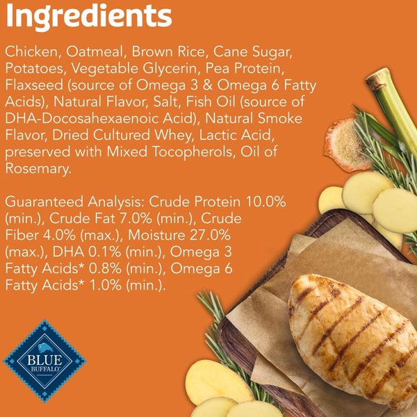 Show full view: Blue Buffalo Boo Bits Tasty Chicken Recipe Dog Treats, 4.5-oz bag slide 3 of 9