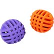 Show in main carousel: Frisco Halloween Lattice Rubber Balls with Bell, Crinkle & Compressed Silvervine & Catnip Cat Toy, 2 count slide 1 of 4