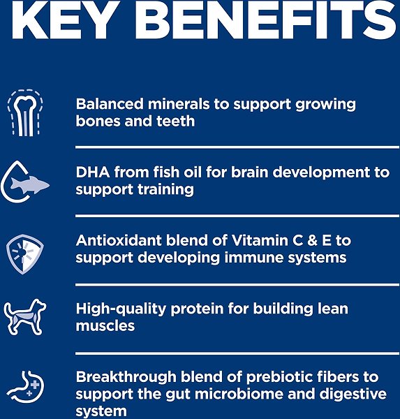 Show full view: Hill's Science Diet Puppy Healthy Development Small Bites Dry Dog Food, 5.67-kg bag slide 7 of 12