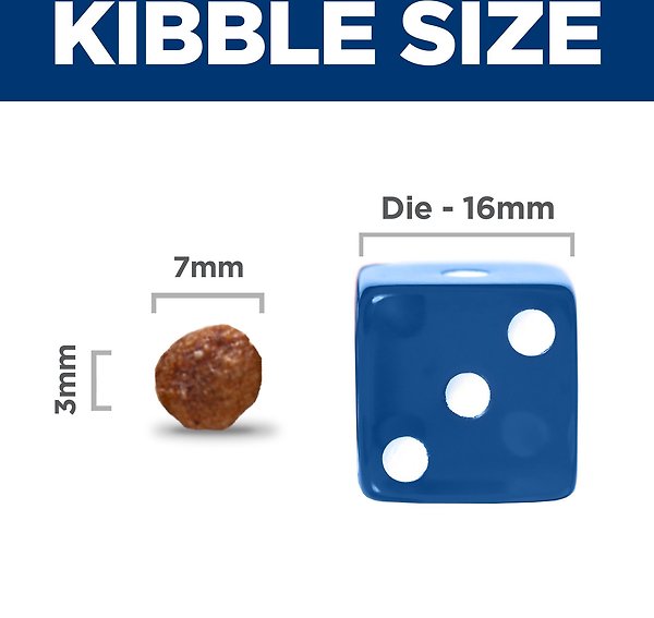 Show full view: Hill's Science Diet Adult Sensitive Stomach Sensitive Skin Small Bites Chicken Recipe Dry Dog Food, 13.6-kg bag slide 5 of 13