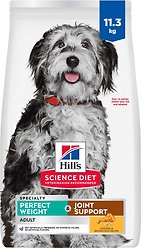 Hill's Science Diet Perfect Weight Joint Support Chicken Flavored Adult Dry Dog Food, 11.34-kg bag