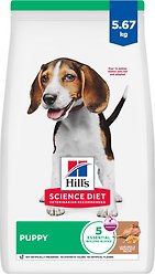 Hill's Science Diet Puppy Large Meal Brown Rice Recipe Dry Dog Food, 5.67-kg bag