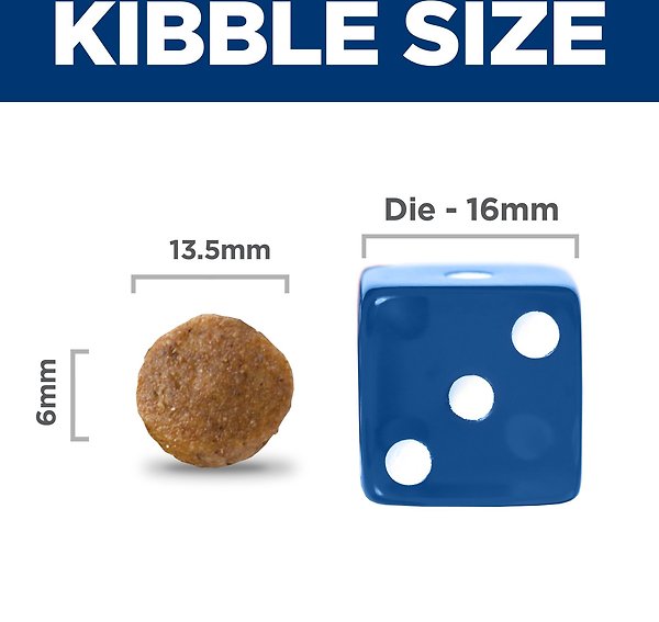 Show full view: Hill's Science Diet Adult Sensitive Stomach Sensitive Skin Large Brown Dry Dog Food, Chicken Recipe, 13.6-kg bag slide 5 of 11