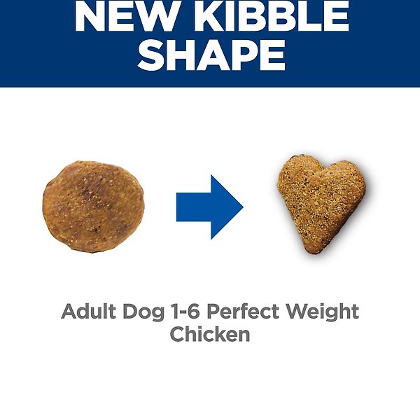 Show full view: Hill's Science Diet Adult Perfect Weight Chicken Recipe Dry Dog Food, 11.3-kg bag slide 4 of 12