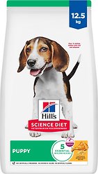 Hill's Science Diet Puppy Chicken Meal Brown Rice Recipe Dry Dog Food, 12.47-kg bag