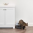 Show in main carousel: IRIS USA Large Cat Litter Box with Scatter Shield & Scoop, Dark Gray slide 8 of 8