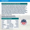 Show in main carousel: Natural Balance Health Protection Puppy Real Chicken, Brown Rice & Pumpkin Dry Dog Food, 4-lb bag slide 6 of 9