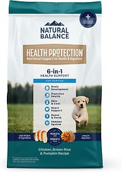 Natural Balance Health Protection Puppy Real Chicken, Brown Rice & Pumpkin Dry Dog Food, 12-lb bag