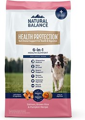 Natural Balance Health Protection Adult Real Salmon, Brown Rice & Pumpkin Dry Dog Food, 4-lb bag