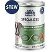 Show in main carousel: Natural Balance Specialized Nutrition Digestive & Immune Health Adult Lamb & Brown Rice Formula Wet Dog Food, 12.7-oz can, case of 12 slide 1 of 9