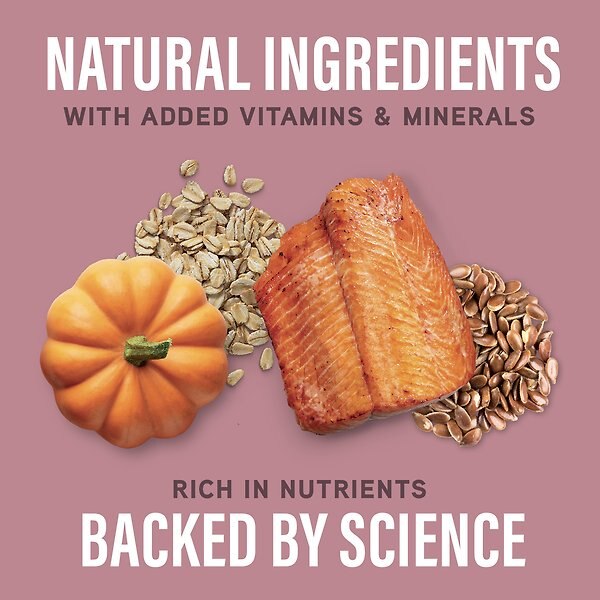 Show full view: Natural Balance Specialized Nutrition Sensitive Skin & Stomach Adult Salmon & Oatmeal Formula Dry Dog Food, 3.5-lb bag slide 4 of 9