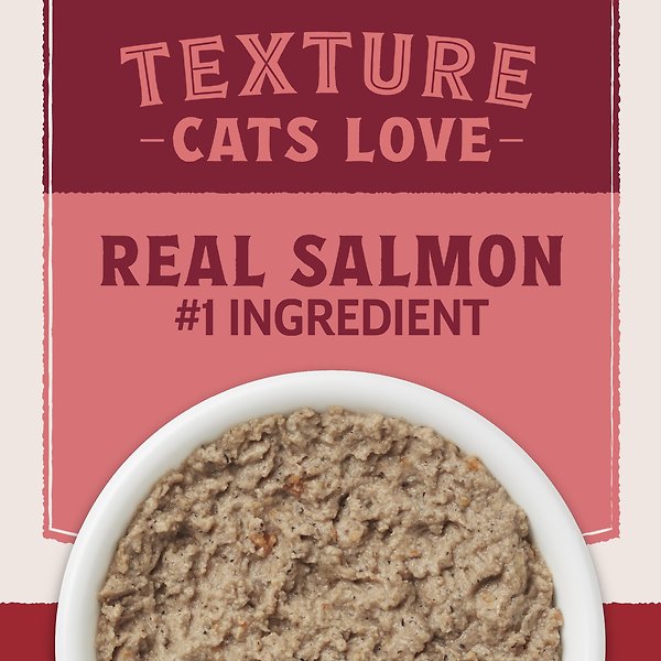 Show full view: Natural Balance Ultra Protein Real Salmon Recipe with Protein-Rich Organs Pate Wet Cat Food, 2.8-oz can, case of 12 slide 6 of 8