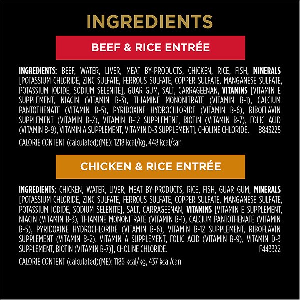 Show full view: Purina Pro Plan Complete Essentials Classic Variety Pack Wet Dog Food, 368-g can, case of 12 slide 9 of 10