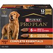 Show in main carousel: Purina Pro Plan Complete Essentials Classic Variety Pack Wet Dog Food, 368-g can, case of 12 slide 1 of 10