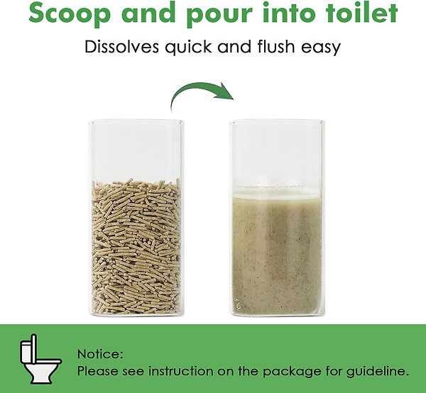 Show full view: Noisy Lion Green Tea Tofu Cat Litter, 2.4-kg pack slide 4 of 9