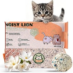 Noisy Lion Vanilla White Tea Tofu Cat Litter, 2.4-kg pack