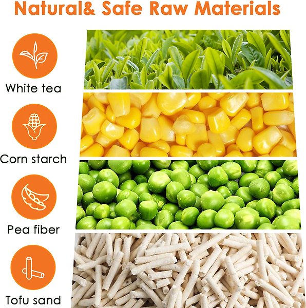 Show full view: Noisy Lion Vanilla White Tea Tofu Cat Litter, 2.4-kg pack slide 6 of 10