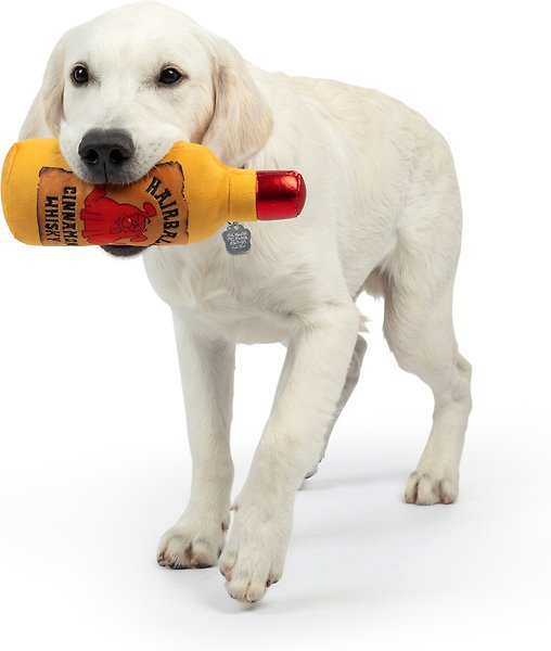 Show full view: Huxley & Kent Hairball Cinnamon Whisky Dog Power Plush Toy, Small slide 6 of 9