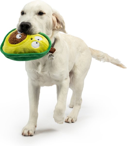 Show full view: Huxley & Kent Pop 'N Fetch Avocado Dog Plush Toy, Large slide 6 of 9