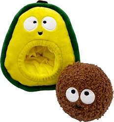 Huxley & Kent Pop 'N Fetch Avocado Dog Plush Toy, Large