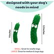 Show in main carousel: Huxley & Kent Dog Fetchies Dell Pickle Dog Toy, Green, Small slide 3 of 8