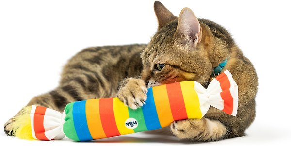 Show full view: Huxley & Kent Cat Kicker Purrrties Cat Toy, Multicolor slide 6 of 6