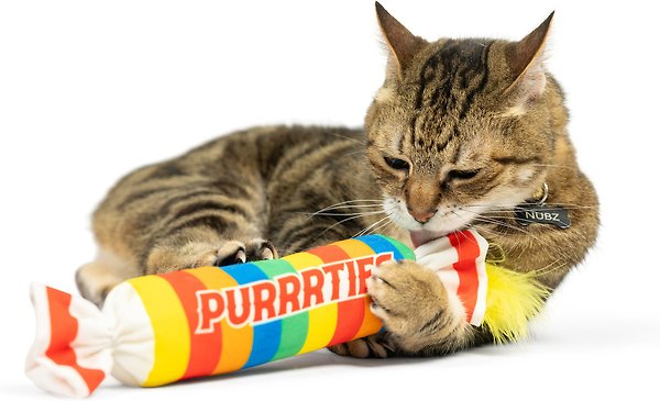 Show full view: Huxley & Kent Cat Kicker Purrrties Cat Toy, Multicolor slide 4 of 6