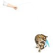 Show in main carousel: Huxley & Kent Cat Wand Teaser Kitty Loco Cat Toy, Blue slide 6 of 9