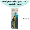 Show in main carousel: Huxley & Kent Cat Wand Wire Dragonfly & Mouse Cat Toy, Blue/Gray/Yellow slide 3 of 9