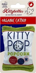 Huxley & Kent Cat Kitty Pop Cat Toy, White/Green/Red