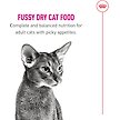 Show in main carousel: Royal Canin Feline Health Nutrition Fussy Adult Dry Cat Food, 3.18-kg bag slide 3 of 7