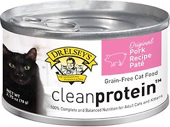 Dr. Elsey's cleanprotein Pork Recipe Wet Cat Food, 2.75-oz can, case of 24