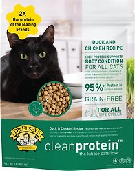 Dr. Elsey's cleanprotein Duck Kibble Cat Dry Food, 3-kg bag