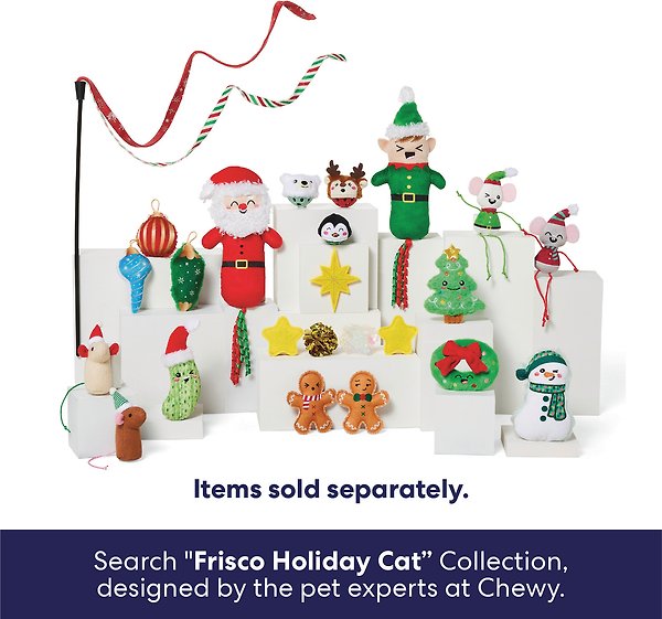 Show full view: Frisco Holiday Festive Cabin Cardboard Cat House with Silvervine & Catnip slide 4 of 5