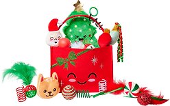 Frisco Holiday Brr Basket Variety Pack Cat Toy with Silvervine & Catnip, 15 count