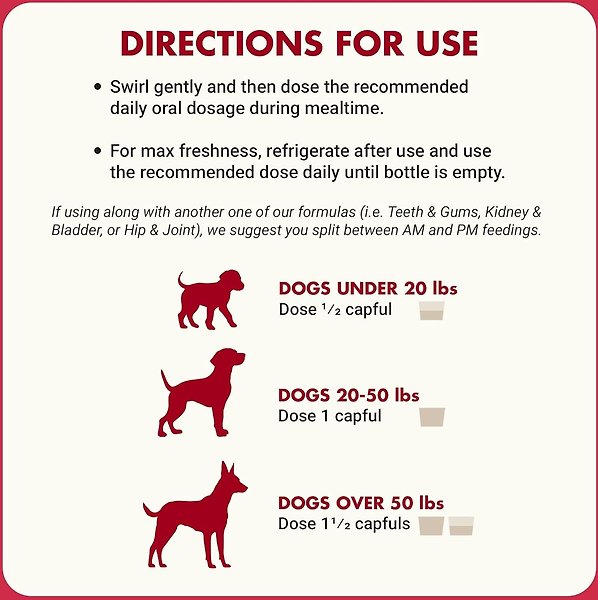 Show full view: Liquid-Vet K9 Skin & Coat Support Chicken Flavour Supplement for Dogs, 32-oz bottle slide 3 of 7