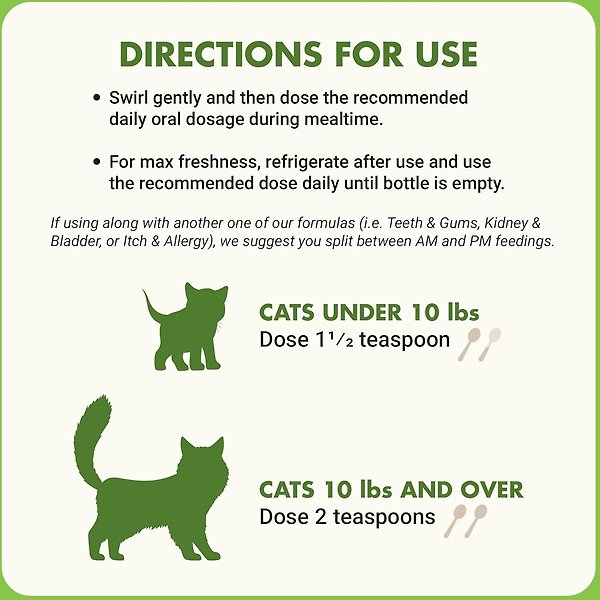 Show full view: Liquid-Vet Feline Hip & Joint Support Unflavored Supplement for Cats 8-oz bottle slide 3 of 7