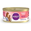 Show in main carousel: Halo Salmon Stew Adult Grain-Free Wet Cat Food, 5.5-oz can, case of 12 slide 1 of 8