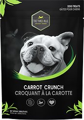 The Thre3 Rule Cricket & Carrot Recipe Crunchy Dog Treats, 280-g bag