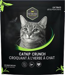 The Thre3 Rule Cricket & Catnip Recipe Crunchy Cat Treats, 90-g bag