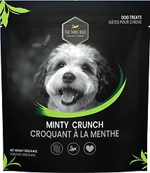 The Thre3 Rule Cricket & Mint Recipe Crunchy Dog Treats, 125-g bag